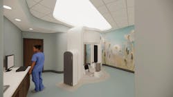 Concept Rendering Of The Proton Therapy Vault Concept Rendering Of The Proton Therapy Vault