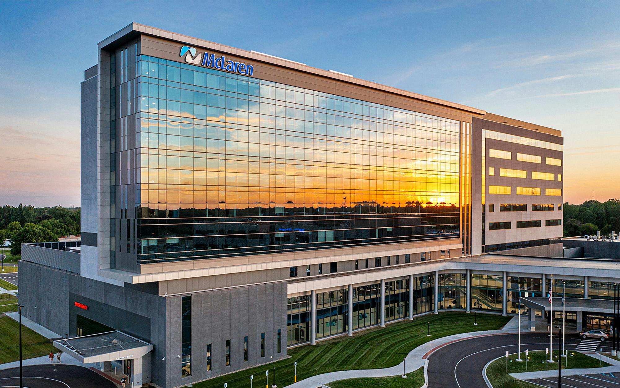 Gresham Smith-designed McLaren Greater Lansing Hospital benefitted from prefabrication techniques