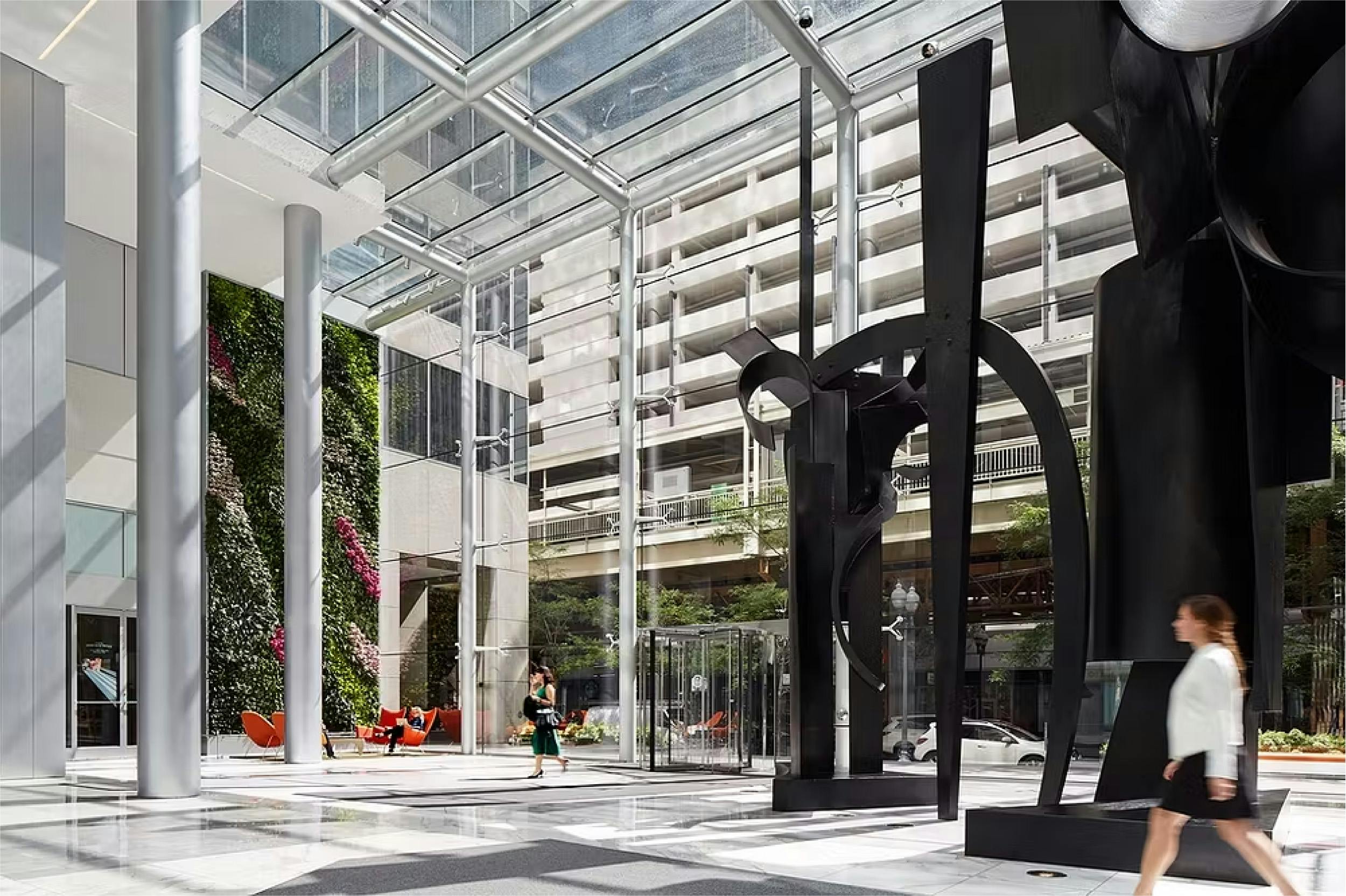 200 West Madison Street, Chicago, IL. Photography &copy; Heidrich Blessing. Work by FYOOG