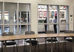 Fire Resistive Tempered Products Such As Super Lite Ii Xl 45, Shown In This 1 Hour Corridor, Is More Affordable Than Filmed And Laminated Ceramics Used In The Same Application Super Lite Ii Xl 45 Is Proudly Usa Made, Has No Amber Tints, Meets Cpsc Cat Ii Safety And The Hose Stream Test, Provides Radiant Heat Protection And Has A High Stc Rating Fire Resistive Tempered Products Such As Super Lite Ii Xl 45, Shown In This 1 Hour Corridor, Is More Affordable Than Filmed And Laminated Ceramics Used In The Same Application Super Lite Ii Xl 45 Is Proudly Usa Made, Has No Amber Tints, Meets Cpsc Cat Ii Safety And The Hose Stream Test, Provides Radiant Heat Protection And Has A High Stc Rating