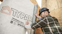 Typar Drainable Wrap