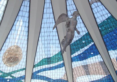 Catedral Metropolitana Nossa Senhora Aparecida, Braslia, is one of 10 contemporary churches singled out as 'spectacular' by Emp