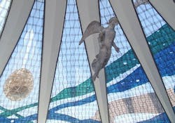 Catedral Metropolitana Nossa Senhora Aparecida, Braslia, is one of 10 contemporary churches singled out as 'spectacular' by Emp Catedral Metropolitana Nossa Senhora Aparecida, Braslia, is one of 10 contemporary churches singled out as 'spectacular' by Emp