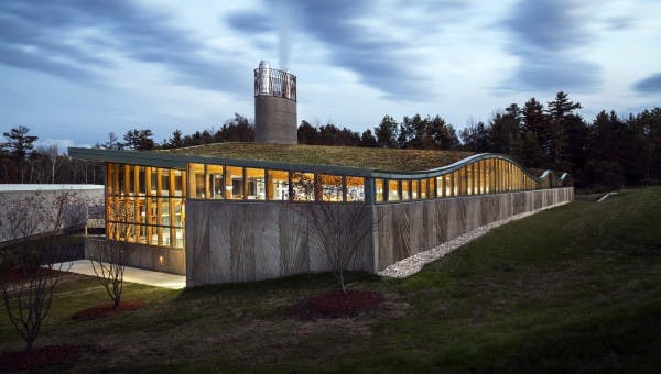 Designed by Centerbrook Architects and Planners, the Hotchkiss School's new Biomass Heating Plant was one of 13 projects honored