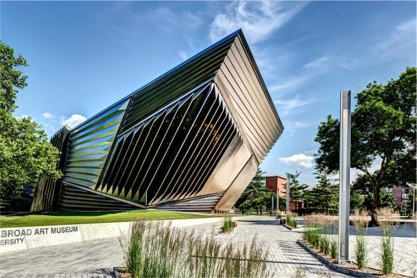 Eli and Edythe Broad Art Museum, East Lansing, Mich. Photo credit: Justin Maconochie