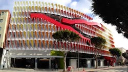 The City Of Santa Monica, Calif 's Parking Structure 6 Won For Best Design Of A Parking Facility With Fewer Than 800 Spaces The City Of Santa Monica, Calif 's Parking Structure 6 Won For Best Design Of A Parking Facility With Fewer Than 800 Spaces