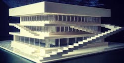 German artist recreates brutalist buildings with LEGO blocks German artist recreates brutalist buildings with LEGO blocks