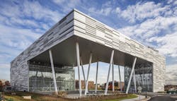 steel building at Rutgers University School steel building at Rutgers University School