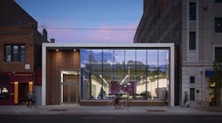 Loyola University Chicago's 9,255-sf Flex Lab, designed by SmithGroup. Photo: Dave Burk, Top 175 University Architecture Firms for 2019, 2019 Giants 300 Report Loyola University Chicago's 9,255-sf Flex Lab, designed by SmithGroup. Photo: Dave Burk, Top 175 University Architecture Firms for 2019, 2019 Giants 300 Report