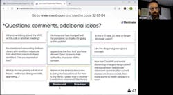 Virtual meeting presentation by Mike Aziz Virtual meeting presentation by Mike Aziz