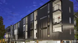 Tuck Under Parking At Fairfax Flats, Nashville, Designed By The Bradley Projects