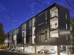 Tuck Under Parking At Fairfax Flats, Nashville, Designed By The Bradley Projects Tuck Under Parking At Fairfax Flats, Nashville, Designed By The Bradley Projects