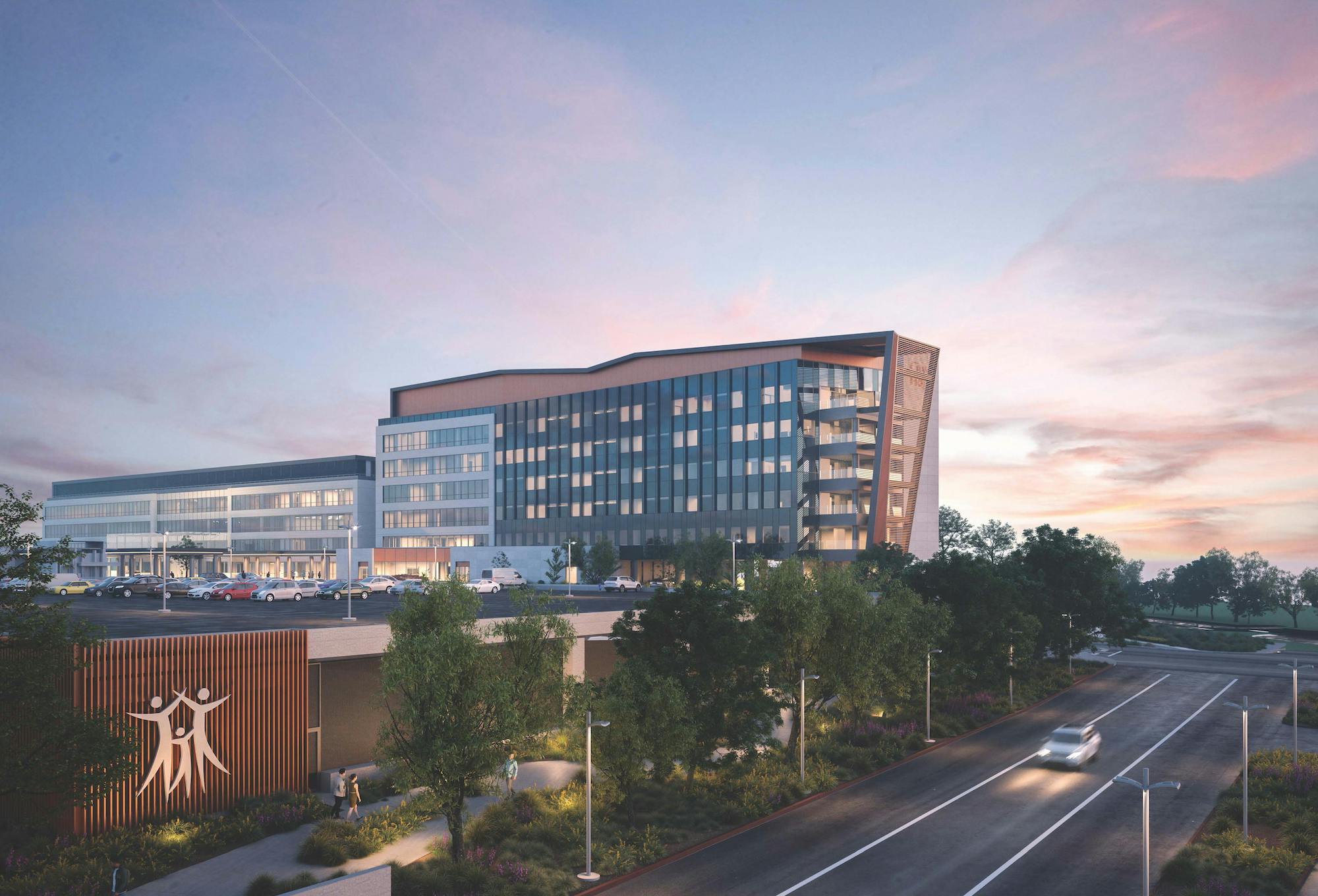 Top 90 Hospital Facility Contractors + CM Firms for 2022 - Hensel Phelps ZGF City of Hope Orange County Hospital, Irvine, Calif