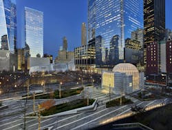 St. Nicholas Greek Orthodox Church and National Shrine and public plaza overlooking reflecting pools. Photo: © Alan Karchmer for Santiago Calatrava St. Nicholas Greek Orthodox Church and National Shrine and public plaza overlooking reflecting pools. Photo: © Alan Karchmer for Santiago Calatrava