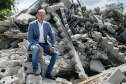Michel Baars founded New Horizon Urban Mining to have a bigger impact on recycling materials from demolitions for new construction in The Netherlands. Photo: New Horizon Michel Baars founded New Horizon Urban Mining to have a bigger impact on recycling materials from demolitions for new construction in The Netherlands. Photo: New Horizon
