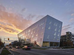 The new York University School of Continuing Studies building will be an architectural landmark for York University. Photo by Perkins&Will The new York University School of Continuing Studies building will be an architectural landmark for York University. Photo by Perkins&Will