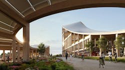 SOM designs mass timber climate solutions center on Governors Island, anchored by Stony Brook University SOM designs mass timber climate solutions center on Governors Island, anchored by Stony Brook University