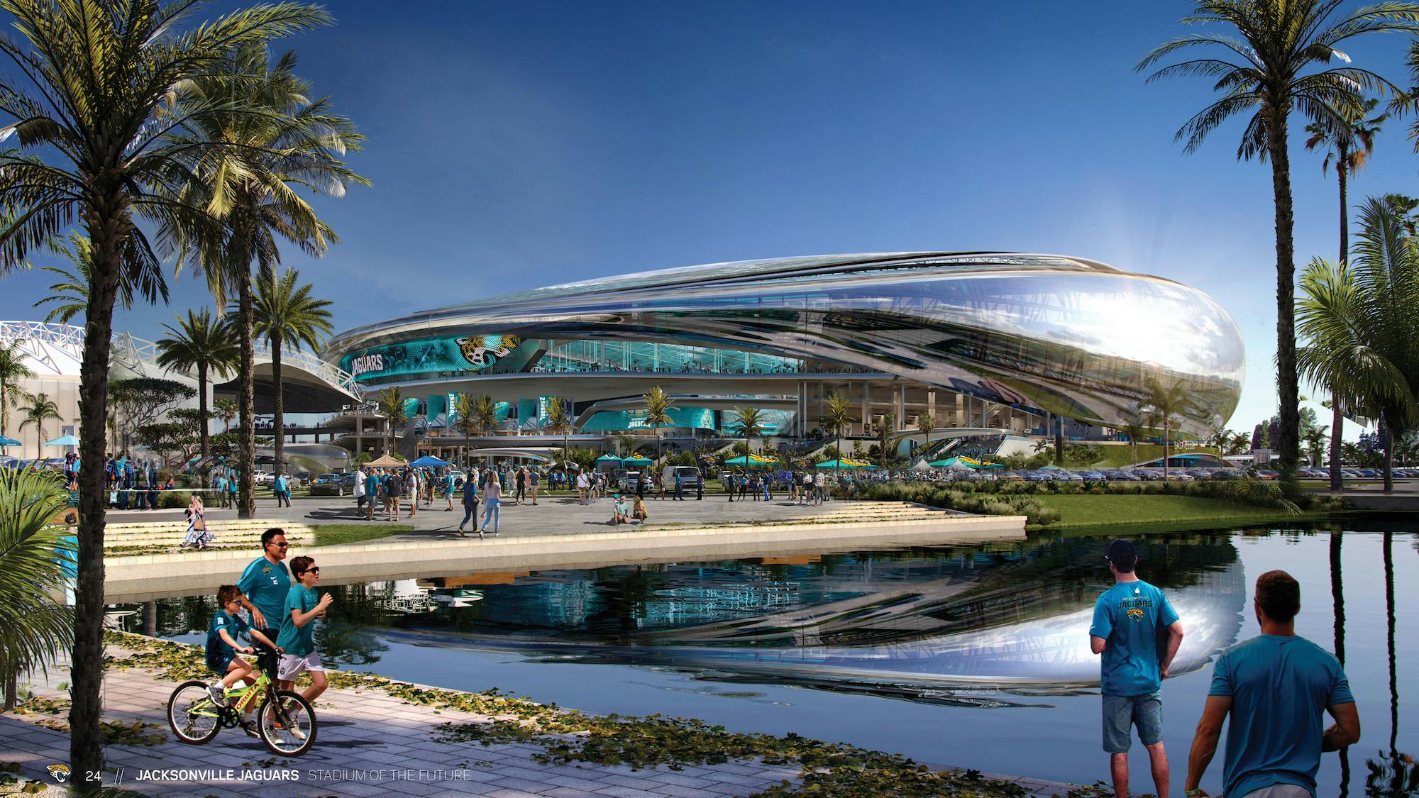 NFL's Jacksonville Jaguars release conceptual designs for its &lsquo;stadium of the future&rsquo;