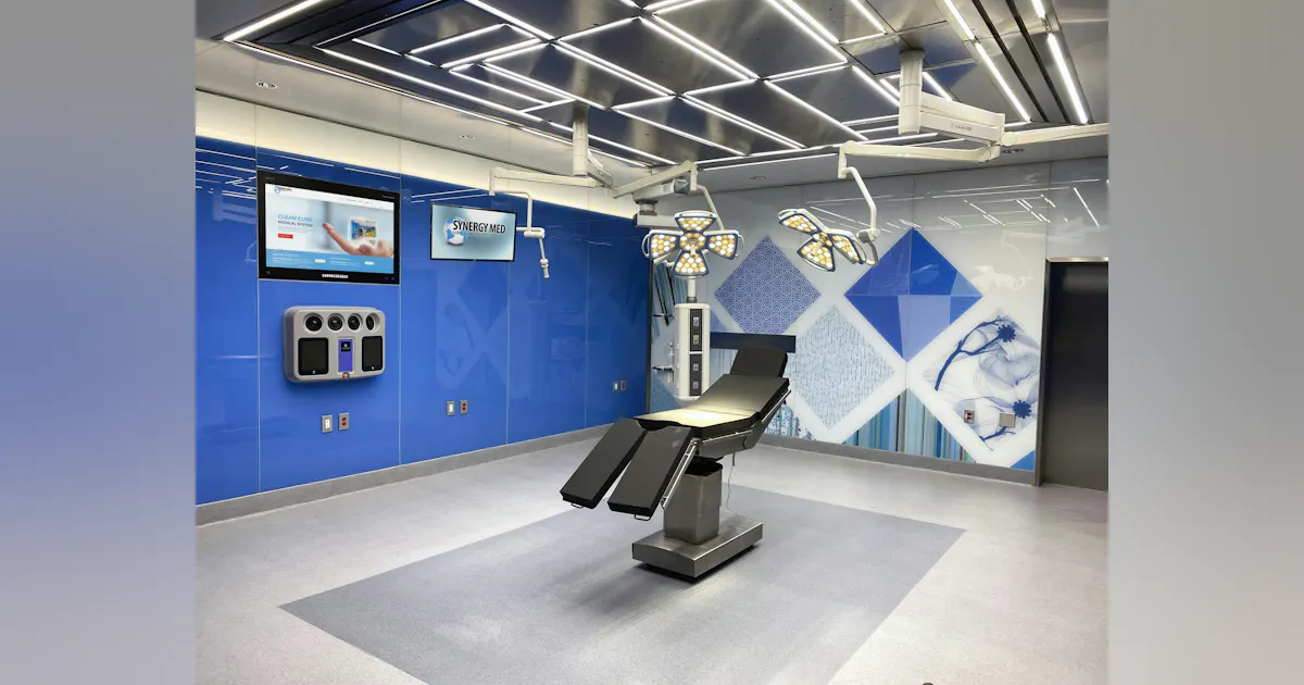 World’s first prefab operating room with fully automated disinfection ...