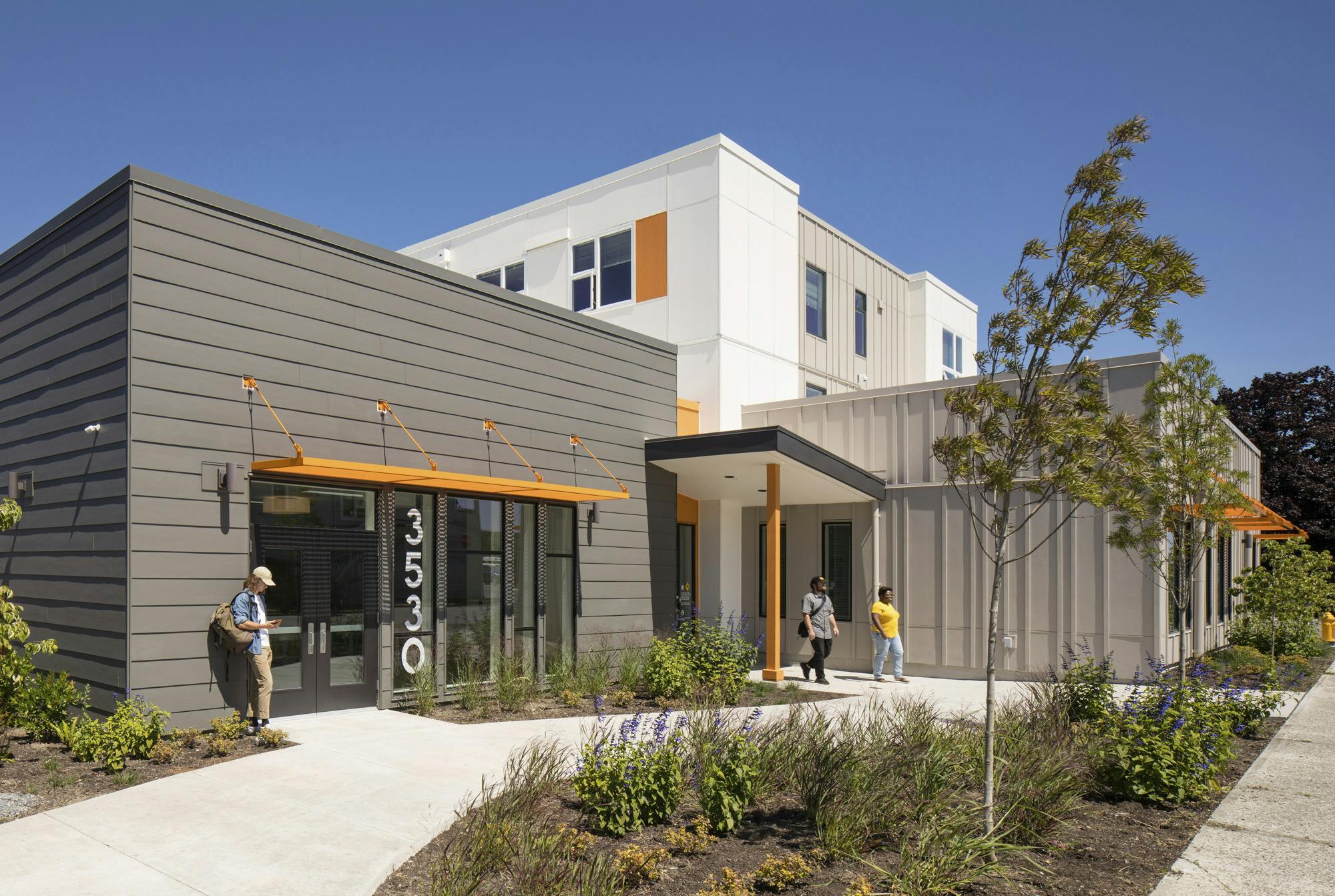 Cocoon House in Snohomish County, Wash., provides residents with supportive services. Photo courtesy GGLO