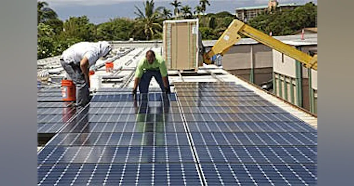 Aui Solar Maui’s largest commercial solar power project under construction ...
