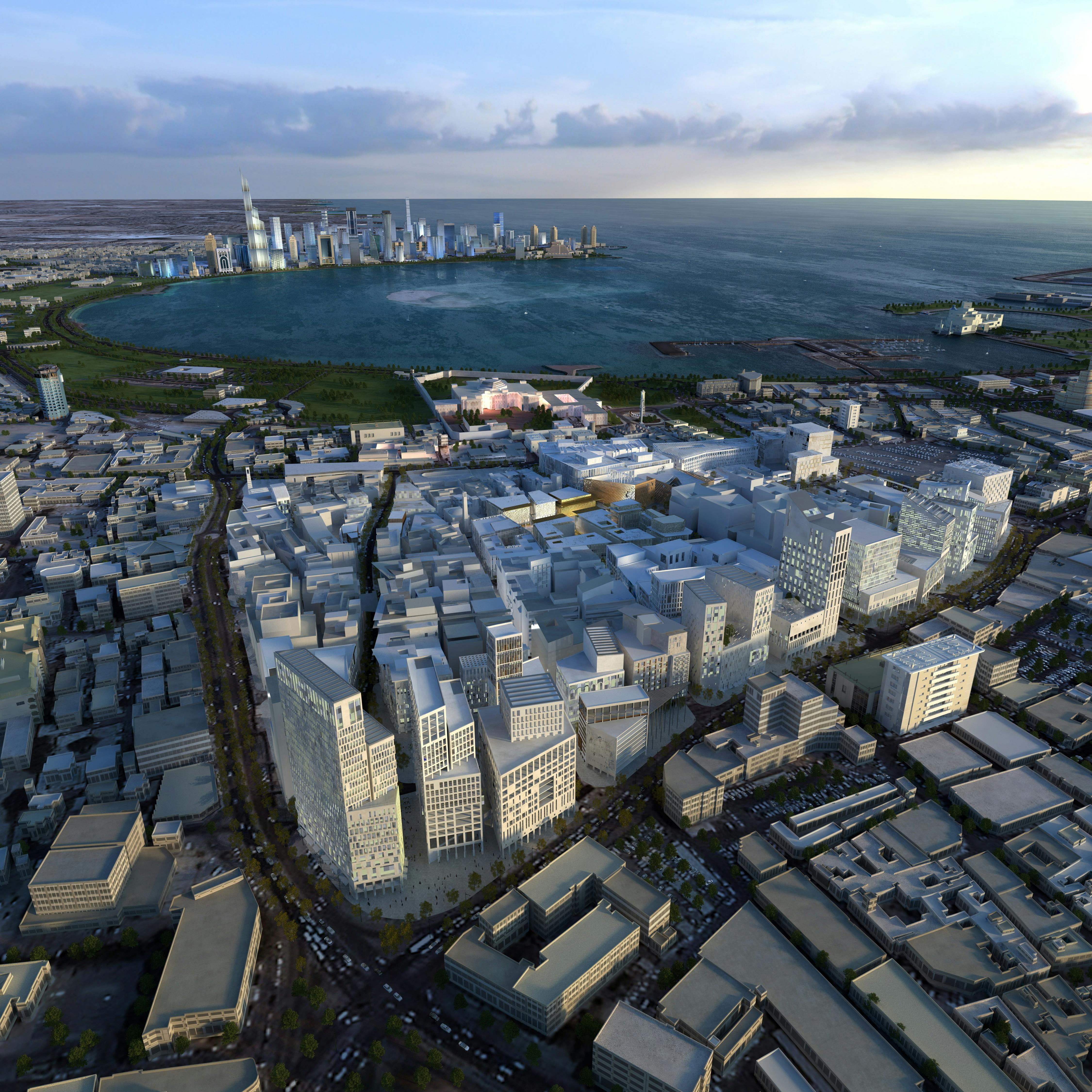 The $55 Billion Sustainable Downtown Regeneration Project Underway Will Transform A 76 Acres Site At Qatars Capital City