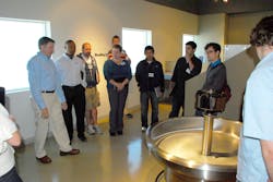 UWM Architecture students tour Bradley's design center and manufacturing plant as they are briefed on the Studio entitled 'Intel UWM Architecture students tour Bradley's design center and manufacturing plant as they are briefed on the Studio entitled 'Intel