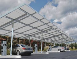 New Solar Pv Canopy Systems Are Custom Designed And Engineered To Integrate As Part Of A Buildings Architecture New Solar Pv Canopy Systems Are Custom Designed And Engineered To Integrate As Part Of A Buildings Architecture
