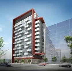 Known as the 'NEXT Living EcoSuite,' the penthouse suite is located in Toronto's King West neighborhood, at Tridel's successful Known as the 'NEXT Living EcoSuite,' the penthouse suite is located in Toronto's King West neighborhood, at Tridel's successful