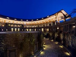 The Mission Hills Volcanic Mineral Springs and Spa, one of the worlds largest spa destinations, is located on the Northern coas The Mission Hills Volcanic Mineral Springs and Spa, one of the worlds largest spa destinations, is located on the Northern coas