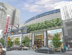 To maintain the Oak Street streetscape, boutique retail will be included on the ground floor and floors will be raised to match To maintain the Oak Street streetscape, boutique retail will be included on the ground floor and floors will be raised to match