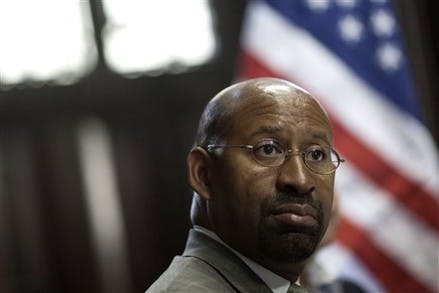 Philadelphia Mayor Michael Nutter