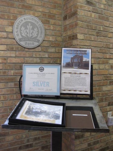 The U-Haul project utilized an existing industrial warehouse built in the early 1930s that was located in Milwaukee's Fifth Ward