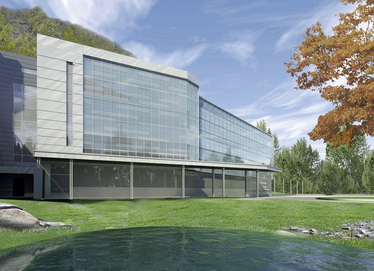 The Keller Army Community Hospital Clinic at the United States Military Academy at West Point is designed to achieve LEED Silver