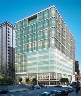 The new Philadelphia Family Courthouse for the Pennsylvania Department of General Services building, designed by EwingCole, is p