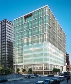 The new Philadelphia Family Courthouse for the Pennsylvania Department of General Services building, designed by EwingCole, is p The new Philadelphia Family Courthouse for the Pennsylvania Department of General Services building, designed by EwingCole, is p