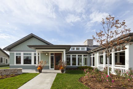 The CLC at Danville consists of two 7,500 sf buildingsnamed Freedom House and Liberty Housecontaining ten private bedrooms wit