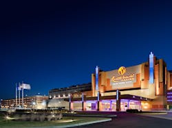 The complex, located within the Aqueduct Racetrack complex, will contribute approximately $350 million annually to the State of The complex, located within the Aqueduct Racetrack complex, will contribute approximately $350 million annually to the State of