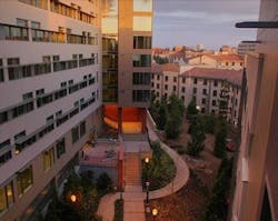 The construction of Holly Ridge and Gardenia Way finished several months ahead of schedule, allowing students to migrate to the The construction of Holly Ridge and Gardenia Way finished several months ahead of schedule, allowing students to migrate to the