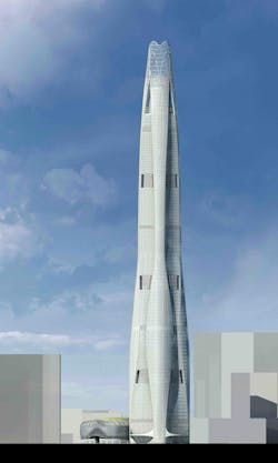 The 4.2-million-sf (389,980-square-meters) project has been designed to LEED gold standards with a high performance envelope, o The 4.2-million-sf (389,980-square-meters) project has been designed to LEED gold standards with a high performance envelope, o