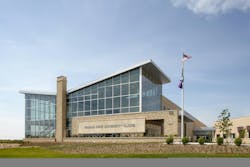 The International Animal Health and Food Safety Institute at the K-State Olathe Innovation Campus recently received LEED Silver The International Animal Health and Food Safety Institute at the K-State Olathe Innovation Campus recently received LEED Silver