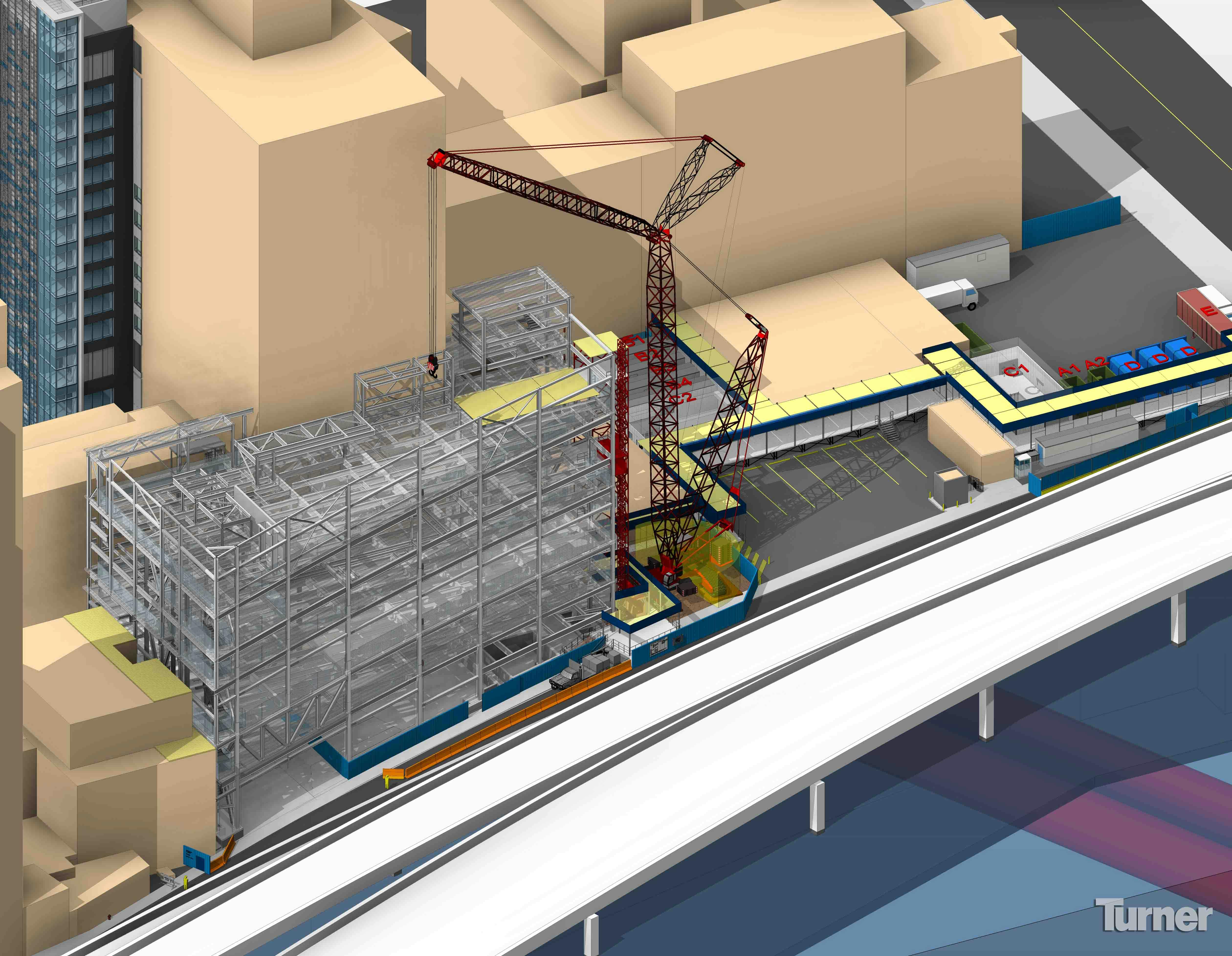 The virtual models and walkthroughs helped identify potential safety risks earlier in the review process, before the start of co