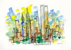 To View More Of Kohn's Watercolors, See The Slideshow Below To View More Of Kohn's Watercolors, See The Slideshow Below