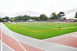 The new, $3.8-million, 100,000-square-foot sports complex replaced and expanded the deteriorated facilities which were insuffici The new, $3.8-million, 100,000-square-foot sports complex replaced and expanded the deteriorated facilities which were insuffici