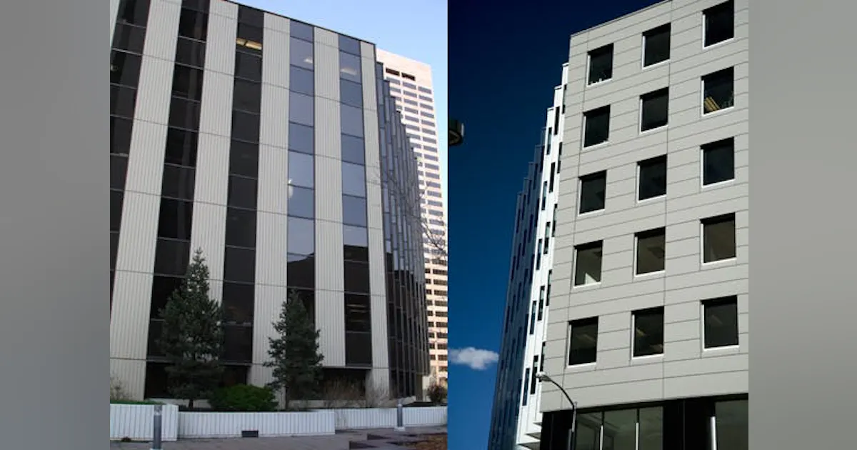 Denver office building makes use of single-component wall system for ...