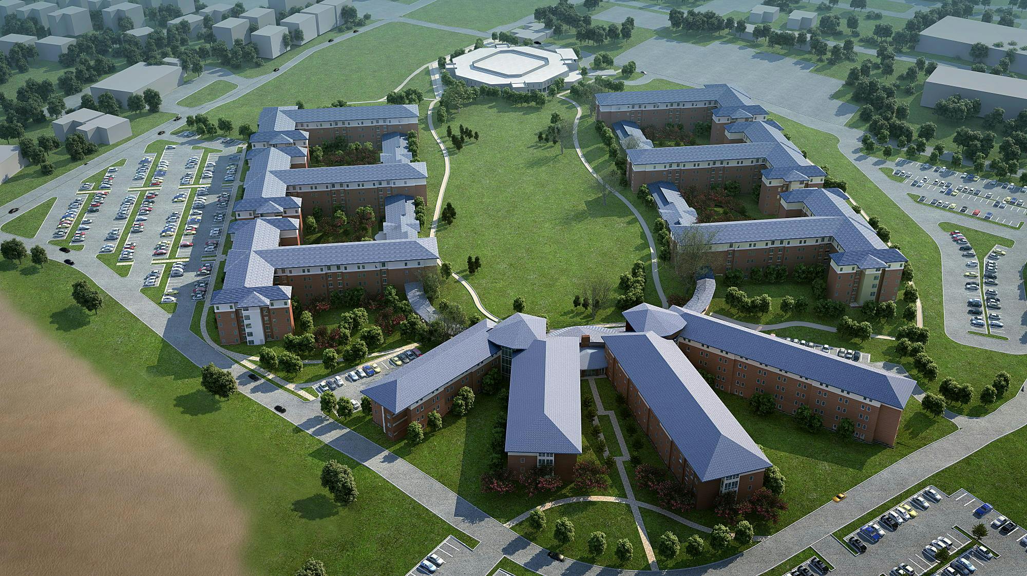 The Millersville University housing, which will be designed in phases, will replace six aging dormitories over the next five yea