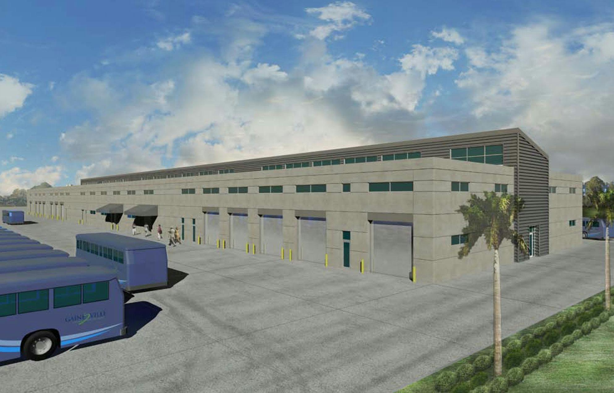 The City of Gainesvilles new $33 million Regional Transit System is funded by federal grants from the Federal Transit Administr