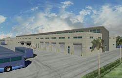 The City of Gainesvilles new $33 million Regional Transit System is funded by federal grants from the Federal Transit Administr The City of Gainesvilles new $33 million Regional Transit System is funded by federal grants from the Federal Transit Administr