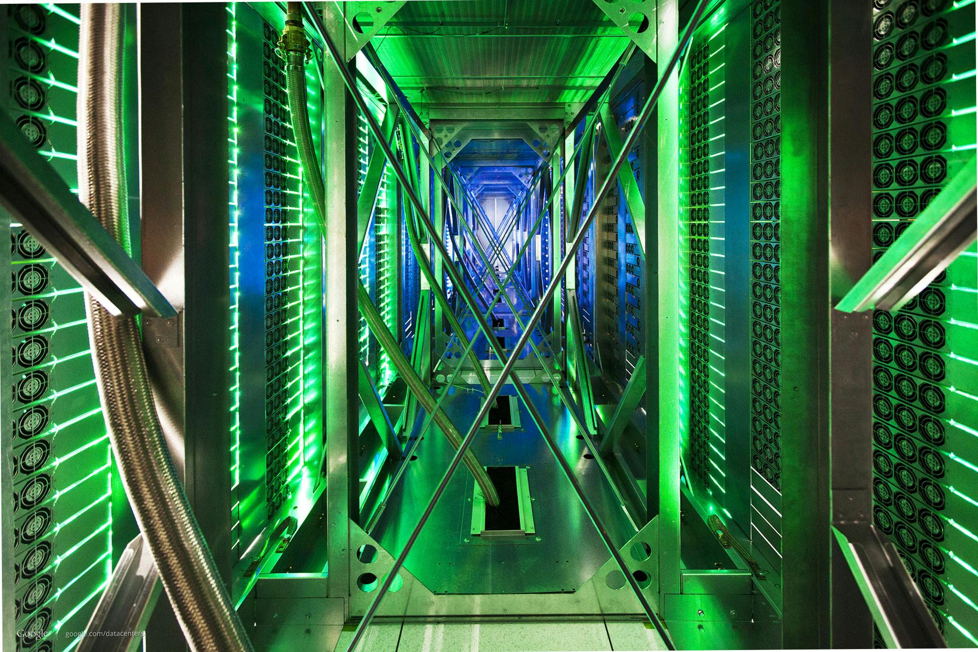 Google Data Center Green