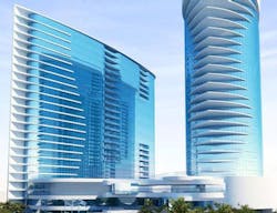 The Secon Nile Towers Will Feature Two 23 Story Buildings: One Five Star Hotel Tower And One Residential And Retail Tower The Secon Nile Towers Will Feature Two 23 Story Buildings: One Five Star Hotel Tower And One Residential And Retail Tower